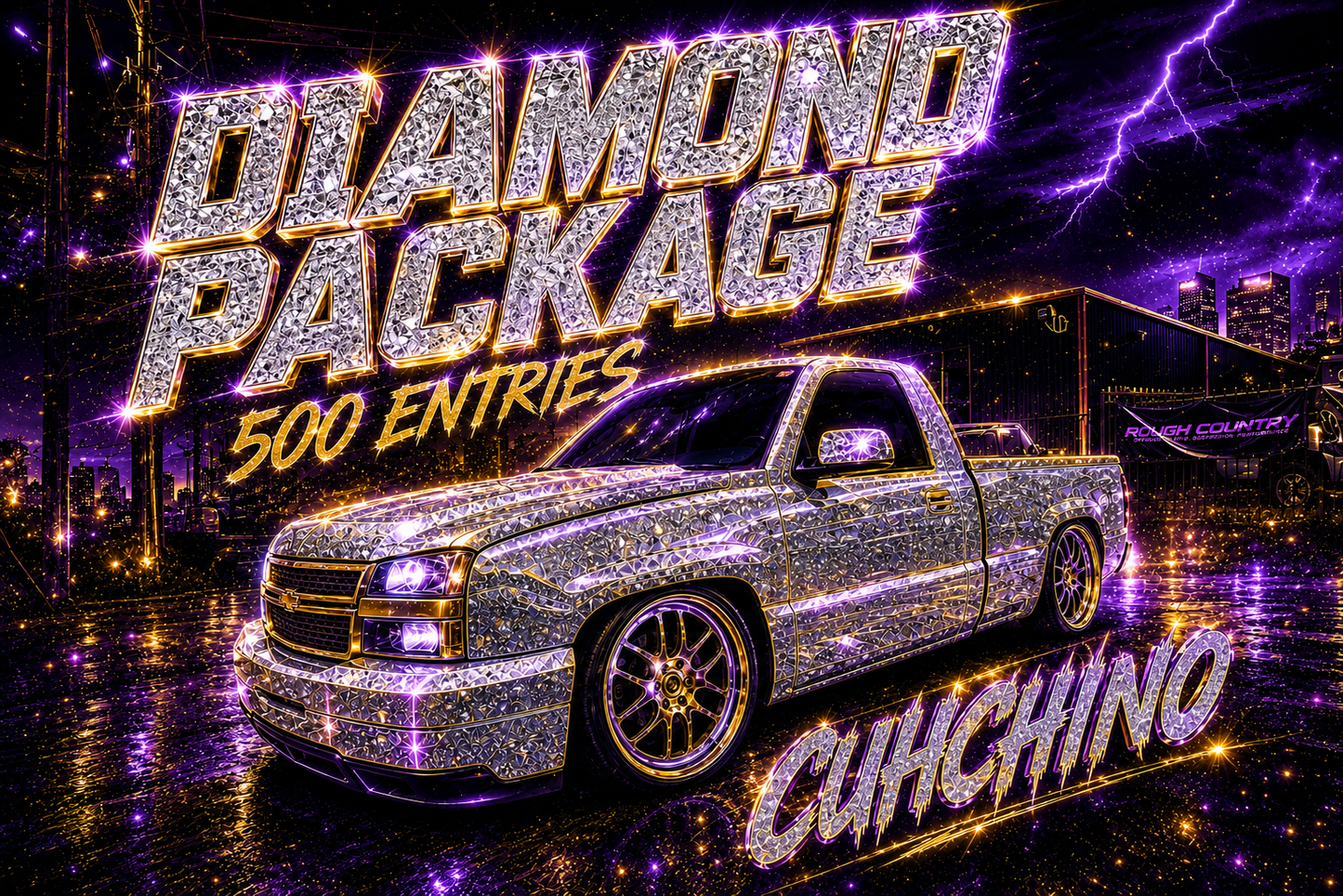 Diamond package 500 entries