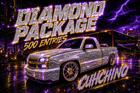 Diamond package 500 entries