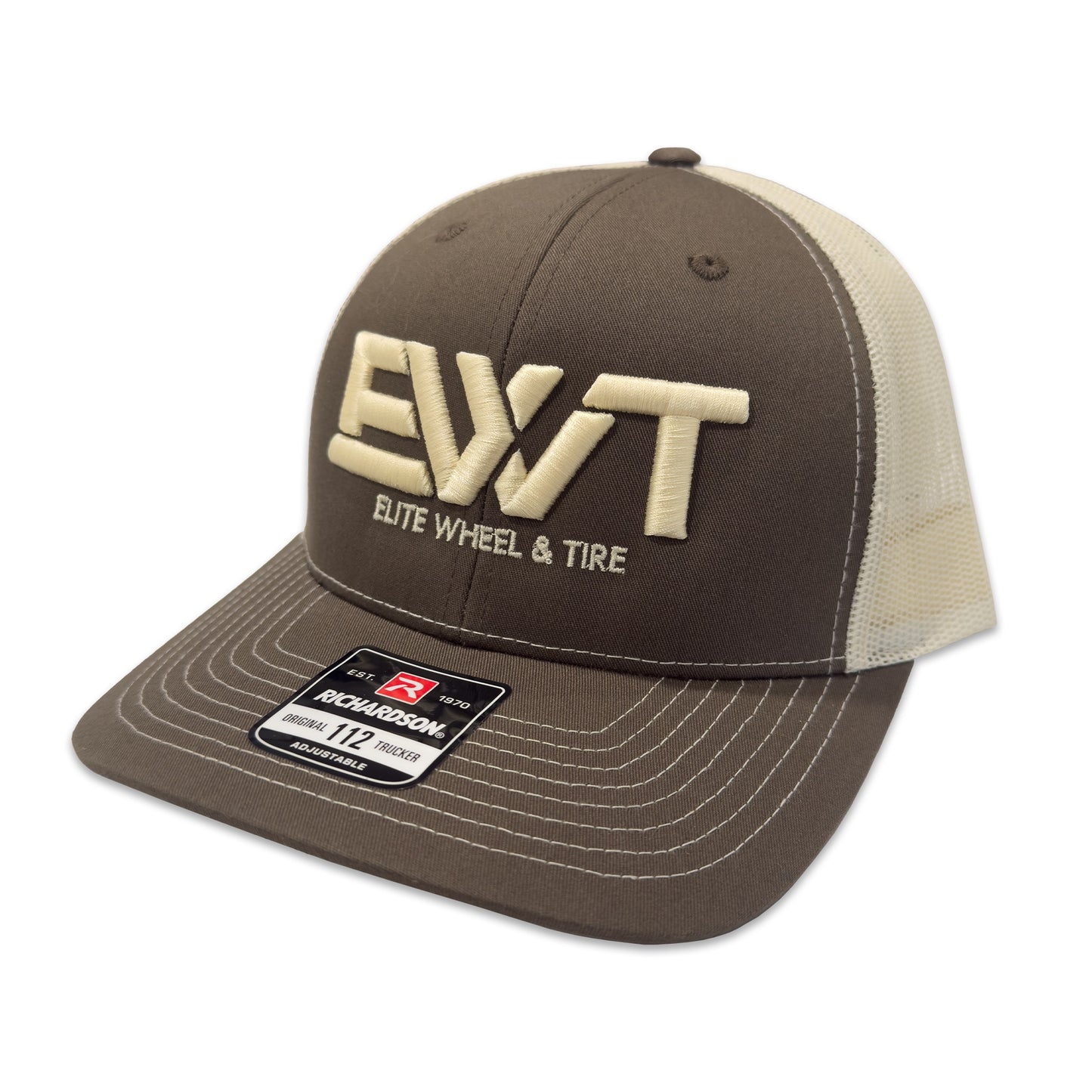 EWT TRUCKER HAT - BROWN‼️ 35 ENTRIES ‼️