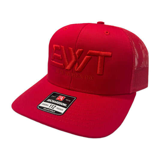 EWT TRUCKER HAT - RED‼️ 35 ENTRIES ‼️